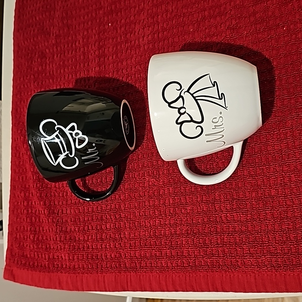 Disney Mr, Mrs mugs